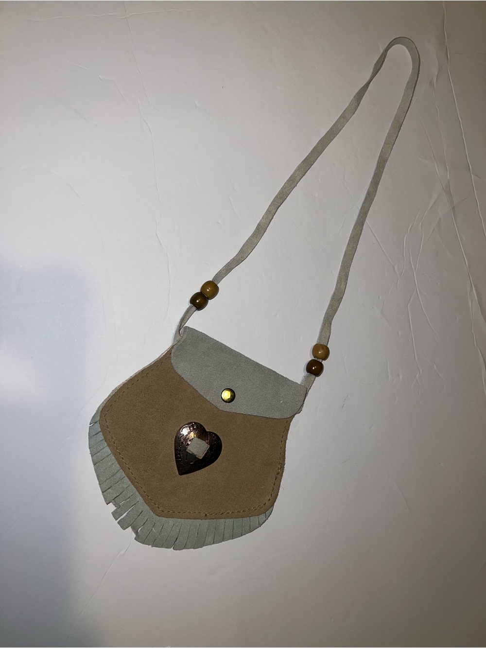 Vintage Suede Concho Mini Bag
